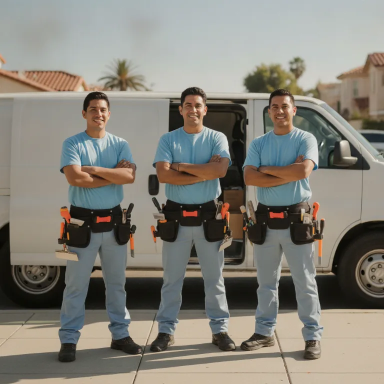 Ladrilhador equipe em Pouso Alegre